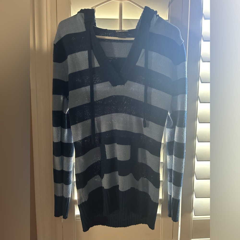Dots Large striped hoodie sweater